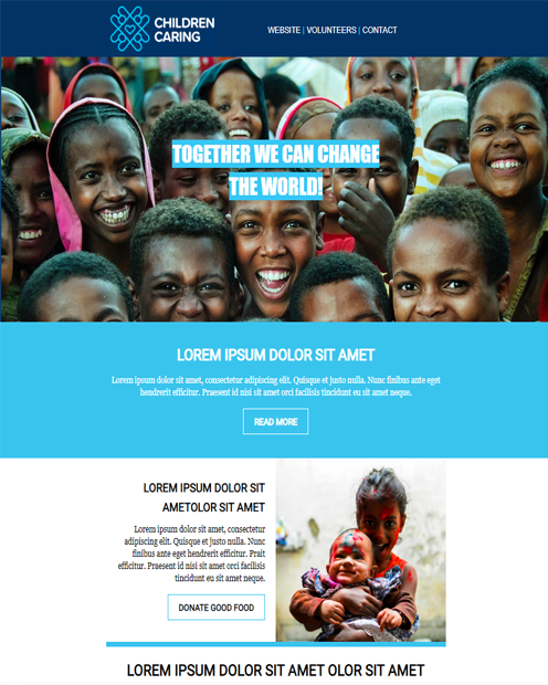 Children Caring - TOGETHER WE CAN CHANGE THE WORLD! Children Caring - TOGETHER WE CAN CHANGE THE WORLD!