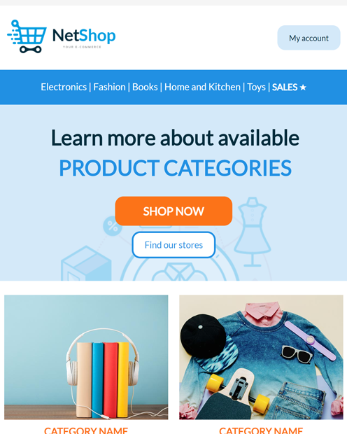 Product Categories Product Categories